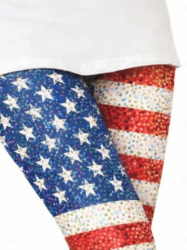 American Independence Day Women's Leggings Vacation Fashion