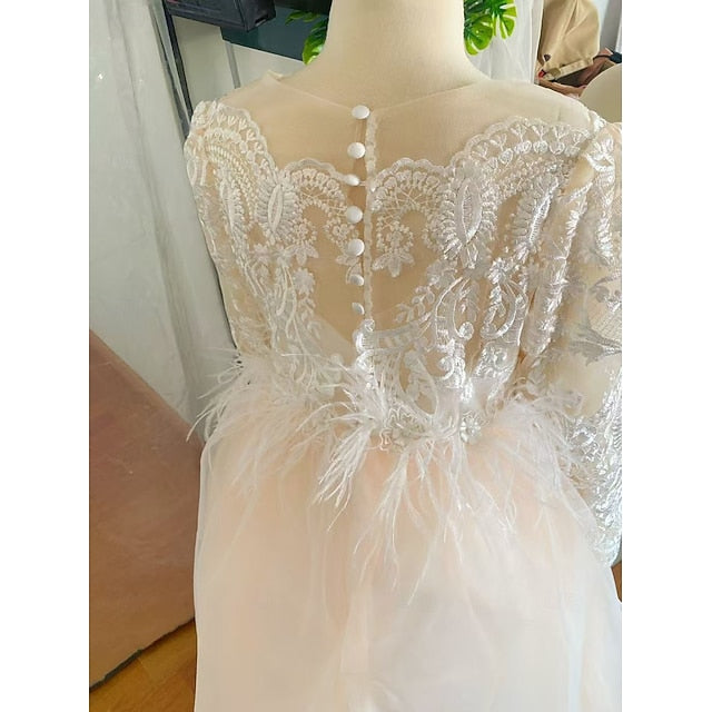 Girls' Dress Party Princess Wedding Flower Girl