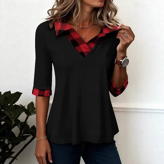 Women's Shirt Casual Shirt Fringe Pullover Graphic Striped