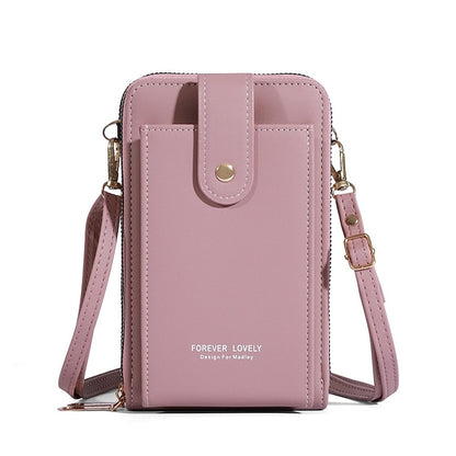 Mobile Phone PU Women's Bag Shoulder Crossbody