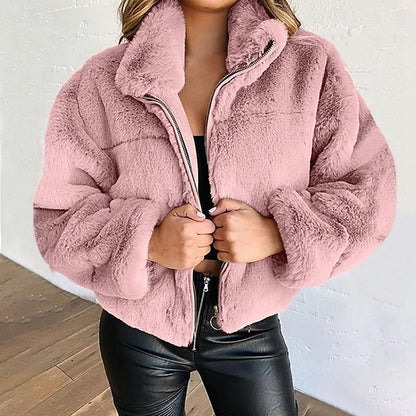 Warm Fur Winter Teddy Women's Faux Coat