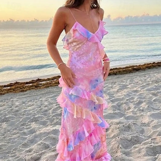 Women's Long Dress Maxi Dress Casual Dress Floral Dress