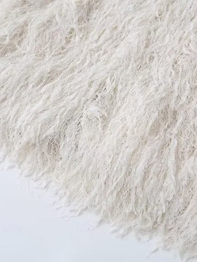 Coat Women's Comfortable Leathers Furs Fur Faux