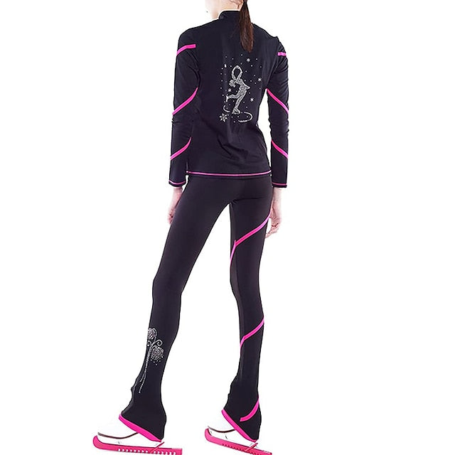 Figure Skating Jacket with Pants Women's Girls' Ice
