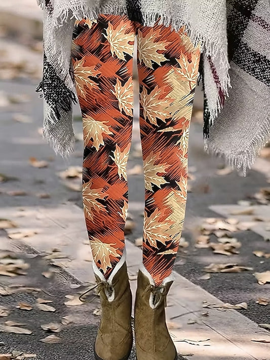 Women's Leggings Vacation Vintage Fashion Full Length High