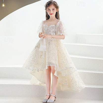 Kid's Flower Girl Girls' Princess Dress