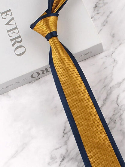 with Men's Classic Necktie Pattern Polyester