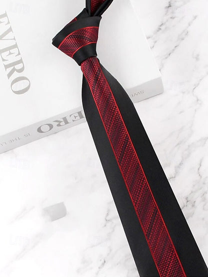 with Men's Classic Necktie Pattern Polyester