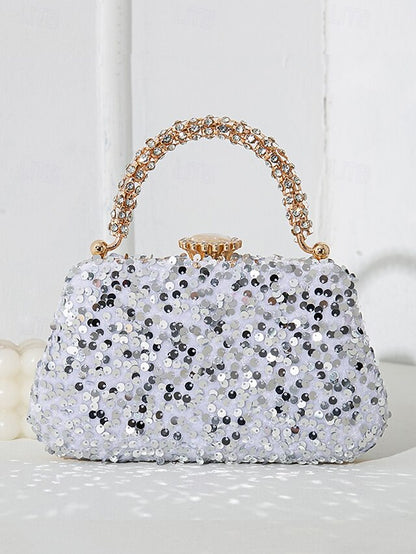 Evening Vintage Sequin Women's Embellished Clutch – Bag