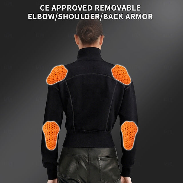 WOSAWE autumn and winter women's riding short jacket riding