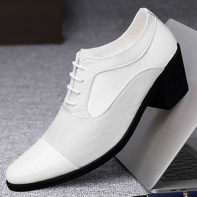 Men's Leather Formal Lace-Up Patent – Shoes Stylish