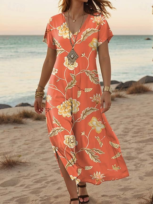 Women's Maxi Dress Casual Dress A Line Dress Stylish Casual