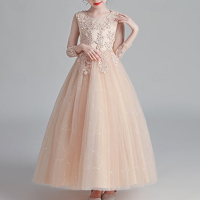 Girls' Dress Flower Girl Princess Kid's