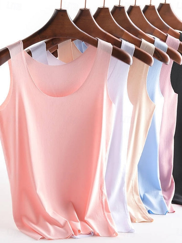 Women's Tank Top Sleeveless Shirt Tee Top Floral Fashion