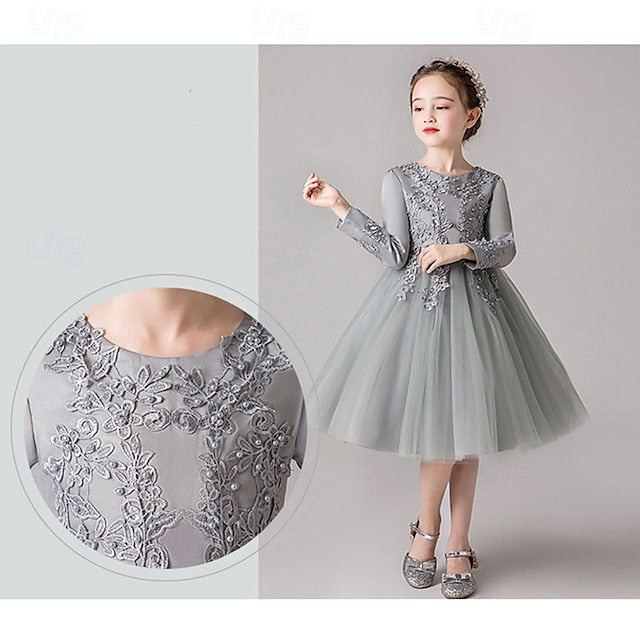 Girls' Kid's Princess Girl Dress Flower