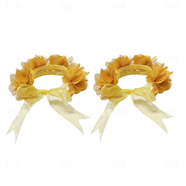 Cute Flower Dress and Belle Princess Beast the Beauty Girl