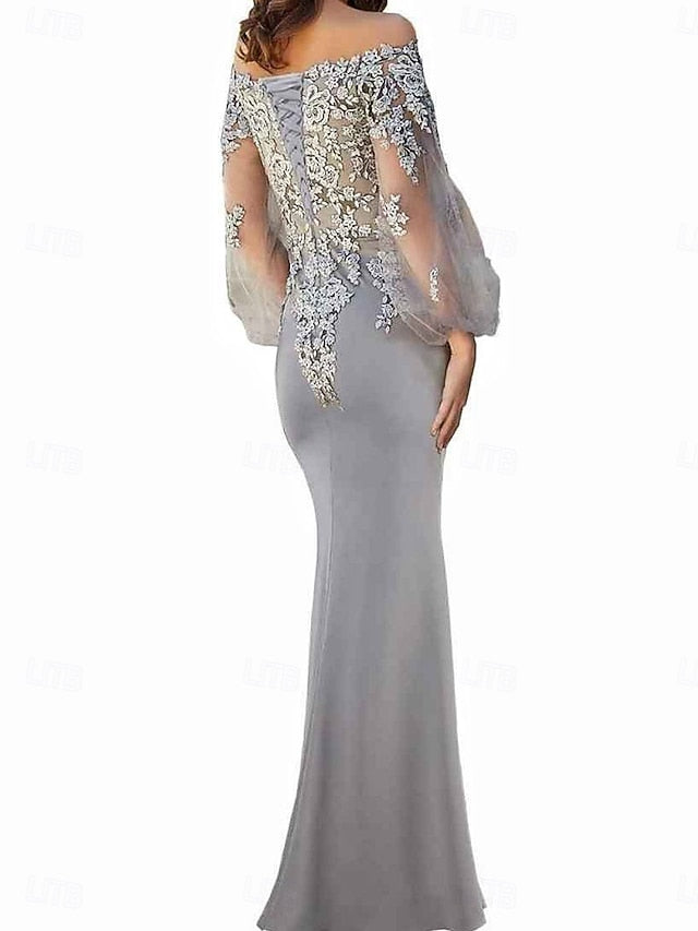 of Shoulder / Elegant Bride Trumpet Mother Mermaid the Dress Off