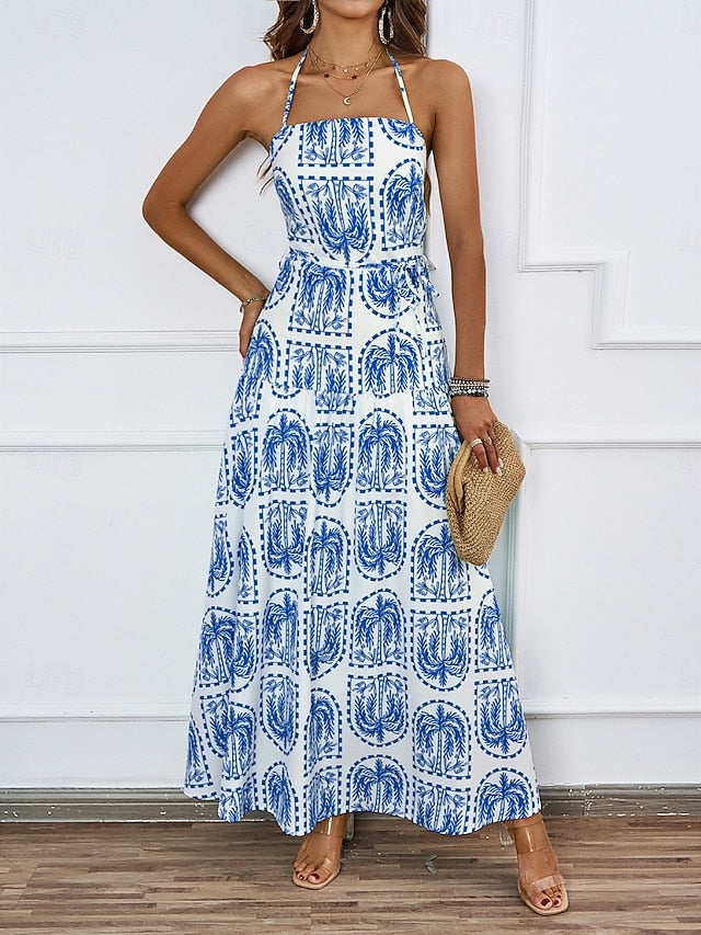 Women's Maxi Dress Casual Dress Swing Dress Sundress A Line