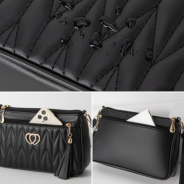 Shoulder Crossbody PU Bag Leather Hobo Women's