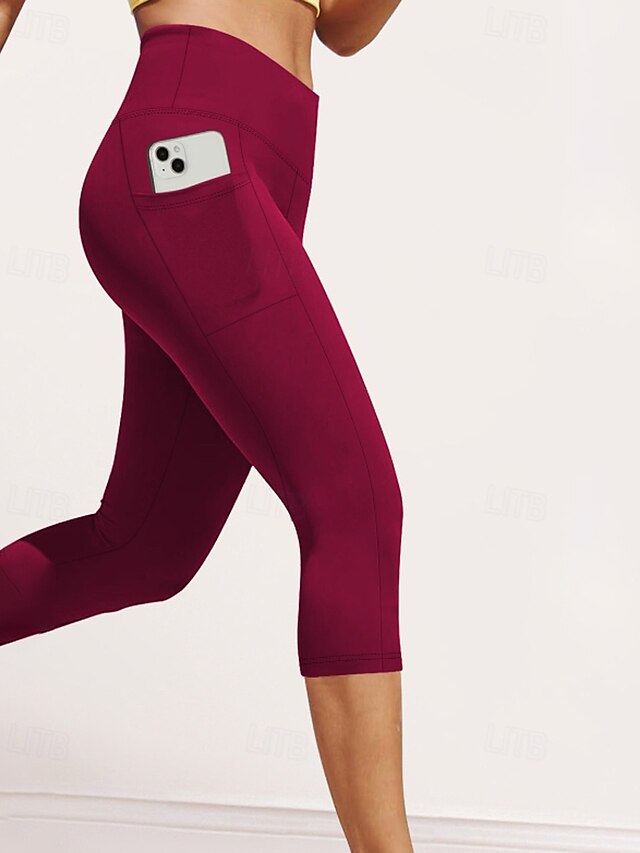 Women's Capri Pants Slacks Leggings Cozy Leggings