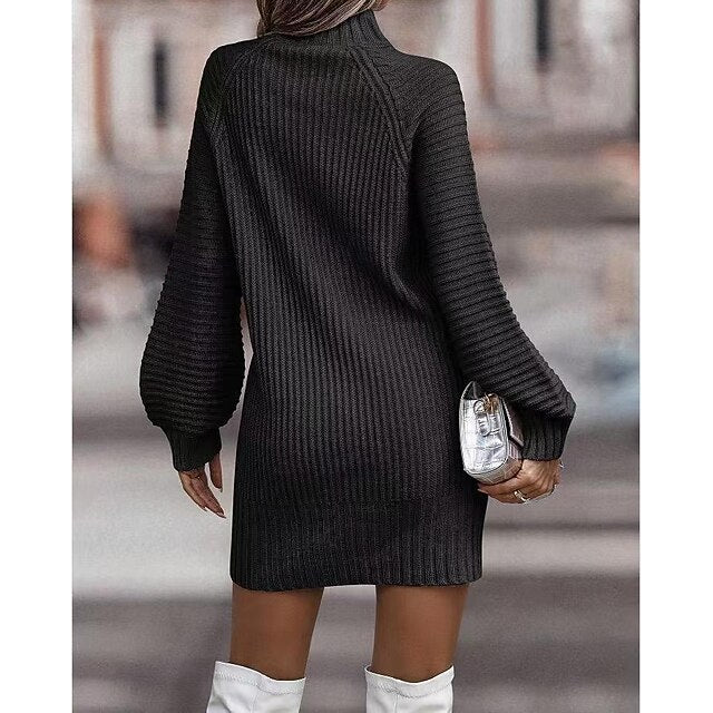 Women's Mini Dress Sweater Dress Sheath Dress Wrap Dress