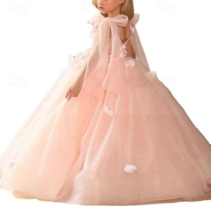 Dress Flower Communion Party First Girls' Girl