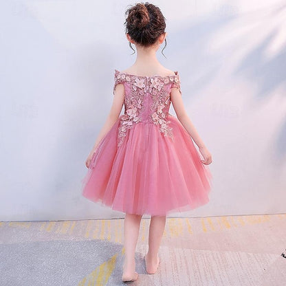 Party Girl Sequin Toddler 3/4 Dress Girls' Flower