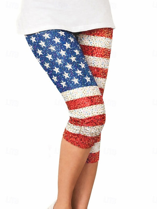 American Independence Day Women's Leggings Vacation Fashion