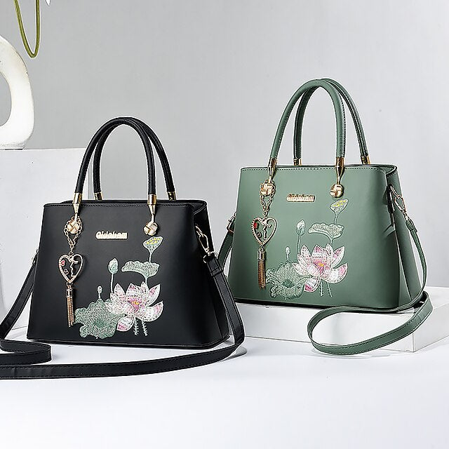 Bag PU Crossbody Handbag Women's Shoulder Boston