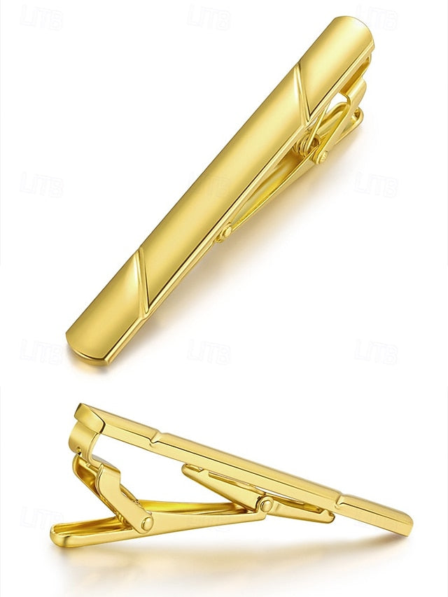 Clip Available Men's Colors 7 Tie - Metal Classic