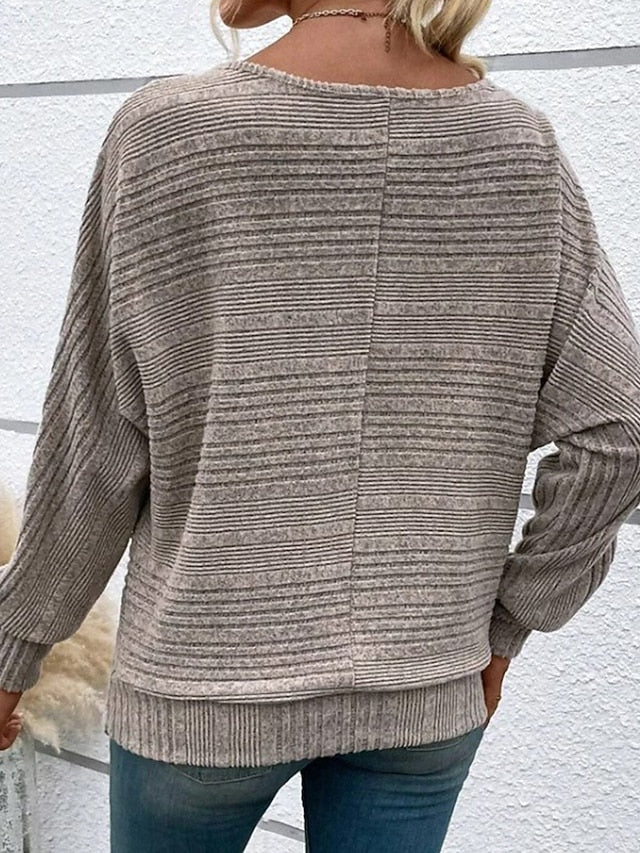 Women's Tunic Elegant Stylish Batwing Sleeve Long Sleeve