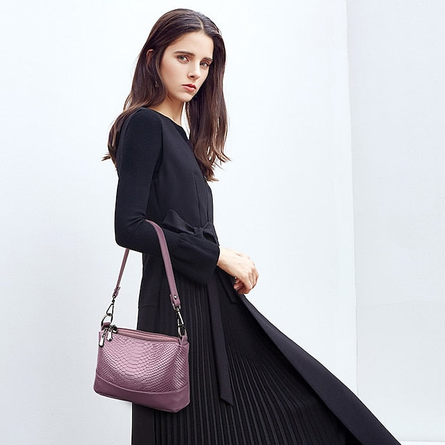 Leather Hobo Crossbody Bag Shoulder PU Women's