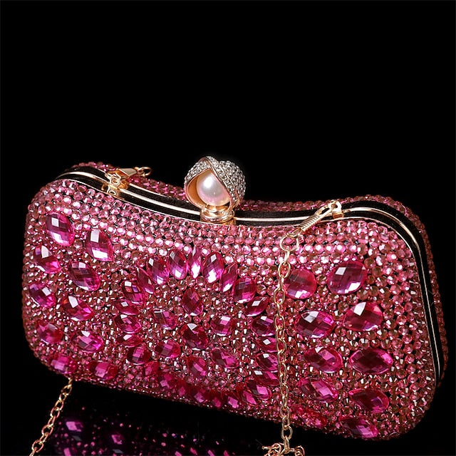 Women's Clutch Luxury Evening Multicolor – Crystal