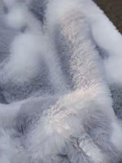 Fleece Teddy Coat Warm Faux Jacket Fur Women's