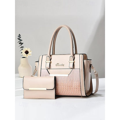 Faux – Glossy Patent Women's Handbag Set Leather