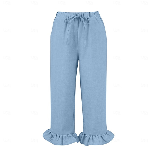 Women's EU / US Size Capri shorts Fashion Casual Capris