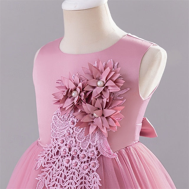 Flower Dress Girl Kid's Princess Girls'