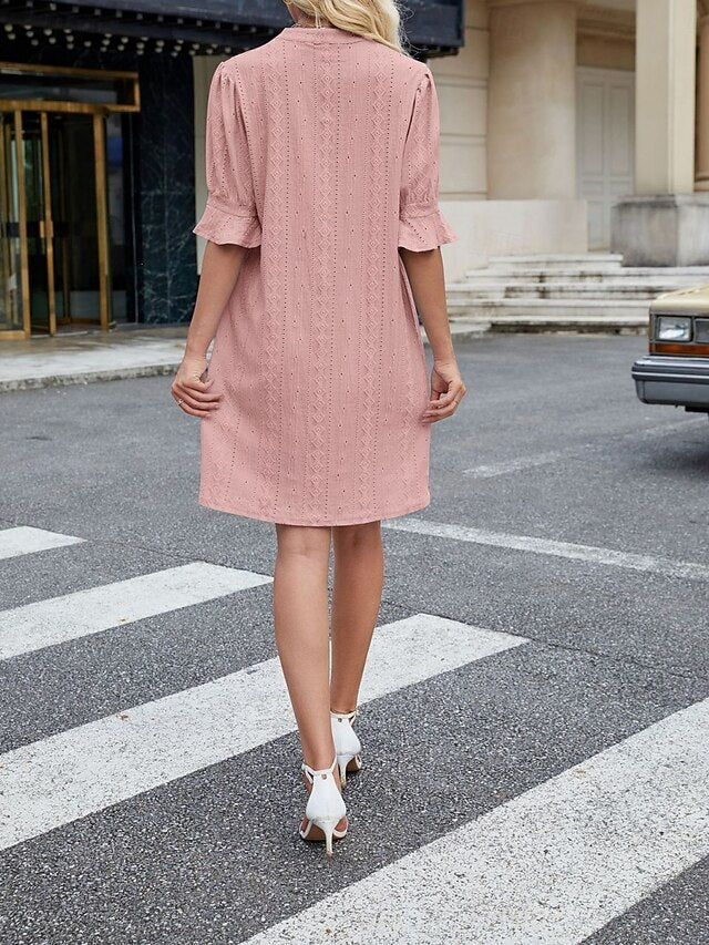Women's Mini Dress Casual Dress A Line Dress Stylish Basic