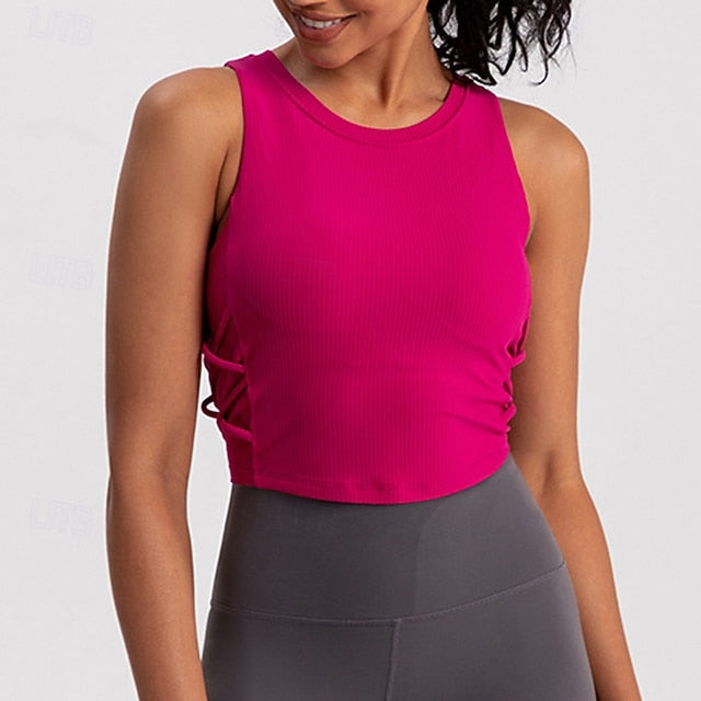 Women's Workout Tops Lightwear Breathable Wrinkles
