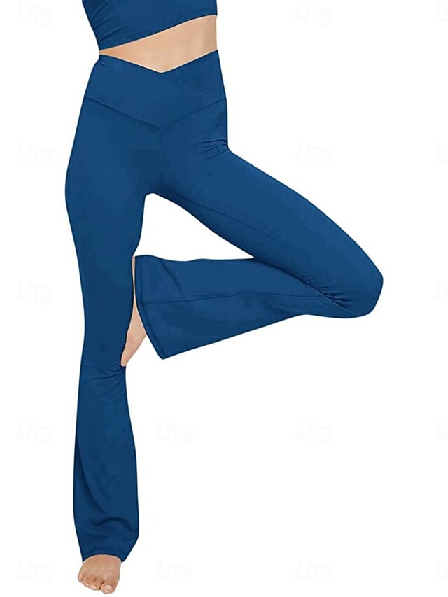 Women's Trousers Flare Leggings Fashion Streetwear Basic