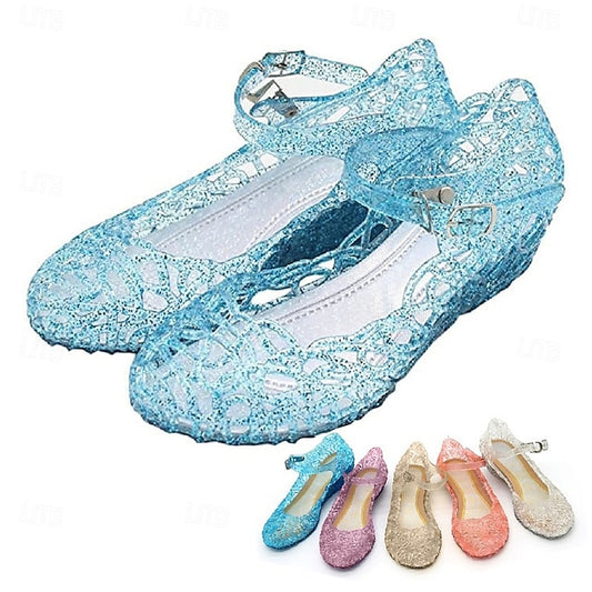 Masquerade Cinderella Jelly Princess Shoes Frozen Elsa Christmas
