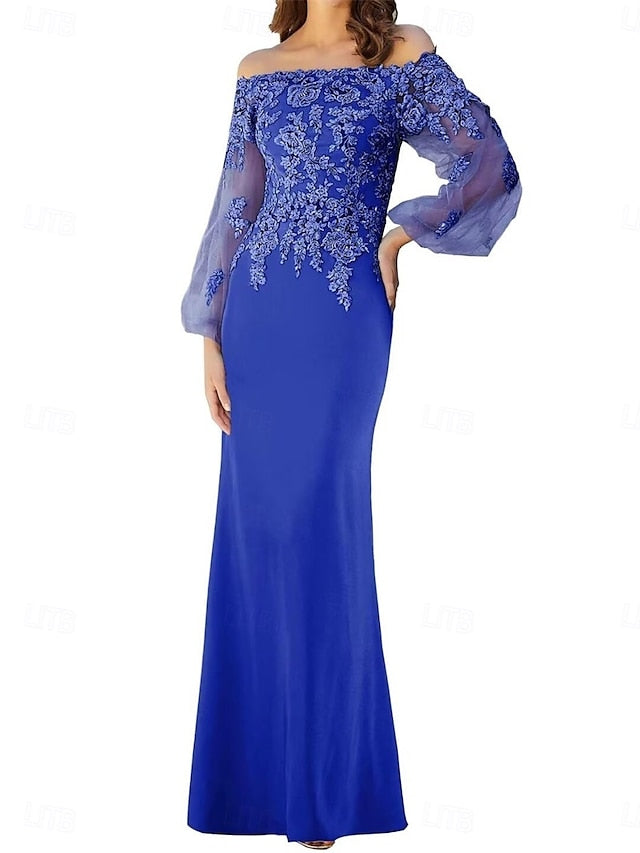 of Shoulder / Elegant Bride Trumpet Mother Mermaid the Dress Off