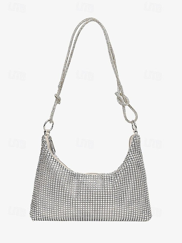Women's Bag Shoulder Elegant Evening Rhinestone – Handbag