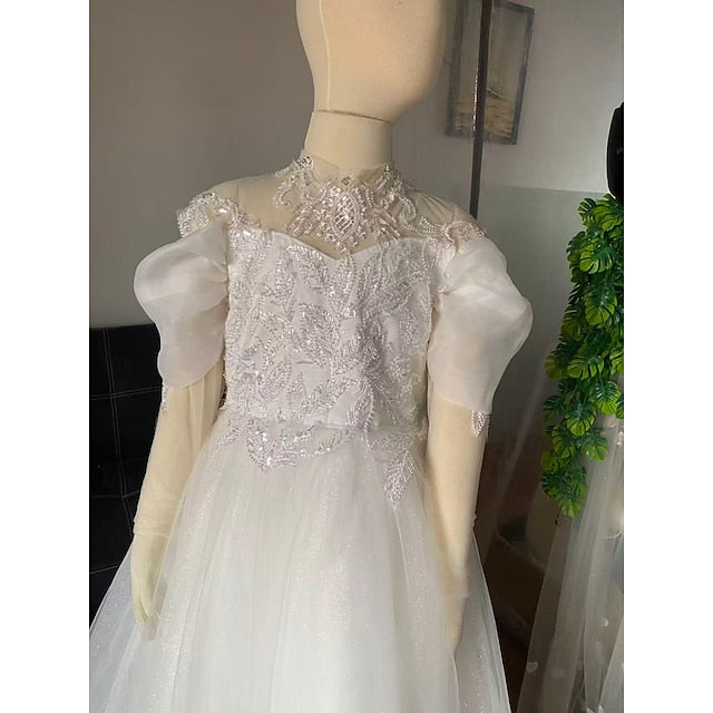 First Dress Flower Kids Girl Girls' Party Communion