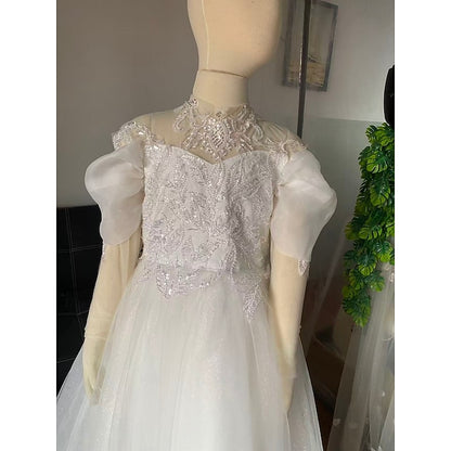 First Dress Flower Kids Girl Girls' Party Communion