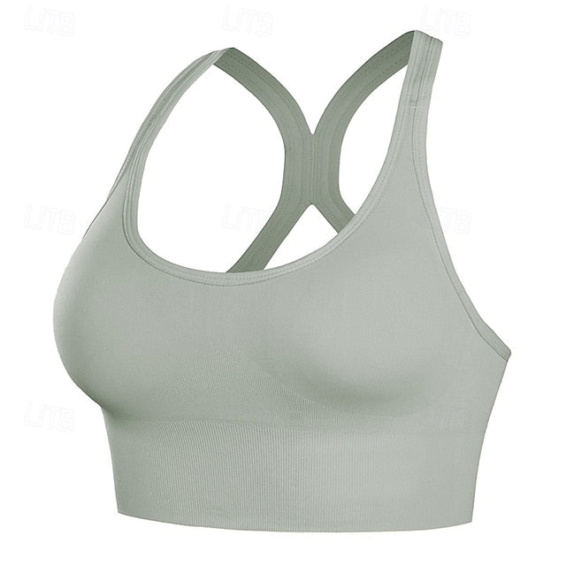 Women's Bra Top Sports Bra Underwear Racerback Calories