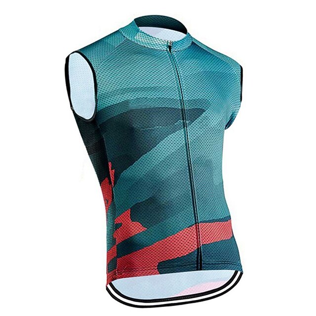 Men's Women's Cycling Vest Graphic Sleeveless Bike Top