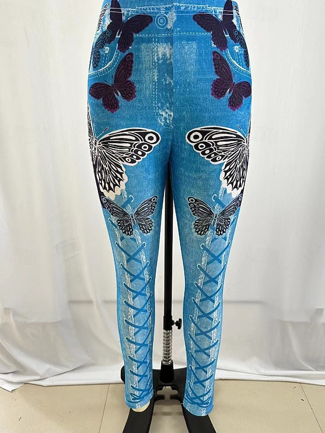 Women's Slacks Leggings Cozy Leggings Streetwear Casual