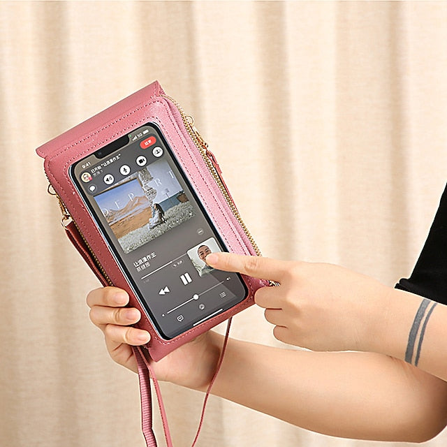 Phone Mobile Bag Crossbody Women's Wallet Purse Coin