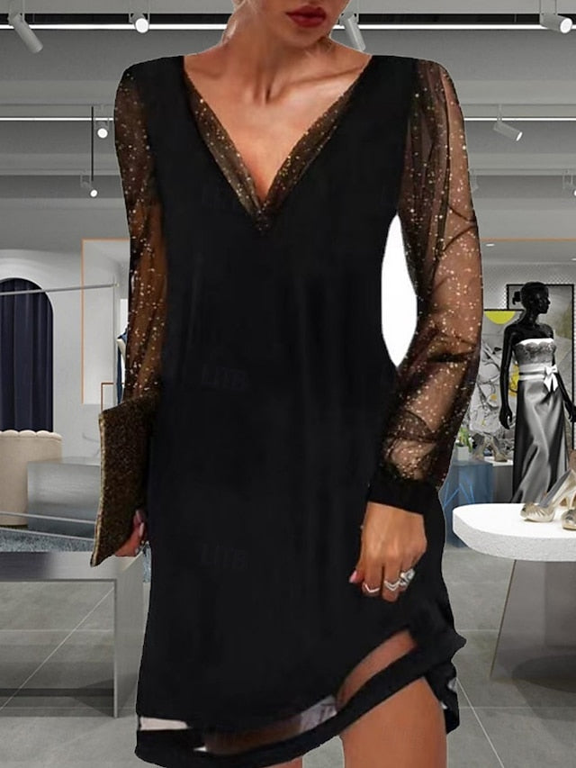 Women's Mini Dress A Line Dress Casual Daily Regular Fit